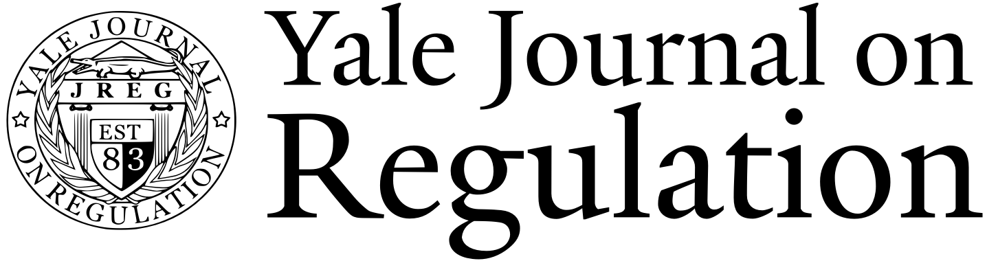 Notice & Comment - Yale Journal on Regulation
